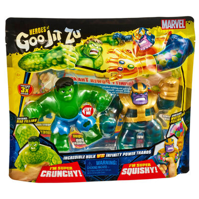 Heroes of Goo Jit Zu: Thanos Vs Hulk Pack image number 1