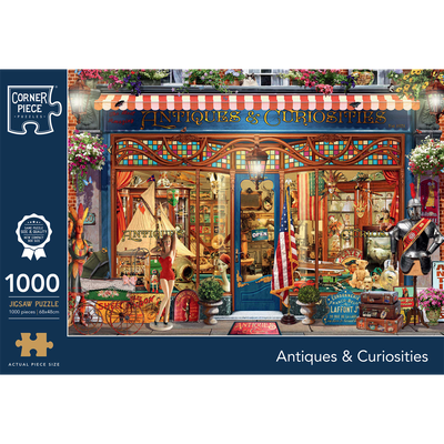 Antiques and Curiosities 1000 Piece Jigsaw Puzzle image number 1