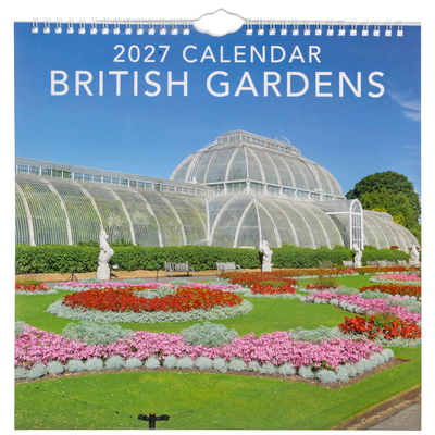 British Gardens Square Calendar 2027 image number 1