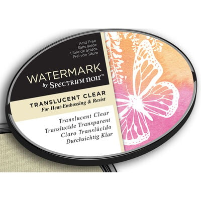Watermark by Spectrum Noir Inkpad - Translucent Clear image number 4