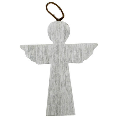 Wooden Hanging Angel image number 1