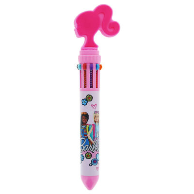 Barbie 10 in 1 Multi-Coloured Pen image number 2