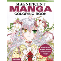 Magnificent Manga Colouring Book