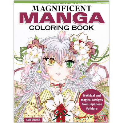 Magnificent Manga Colouring Book image number 1
