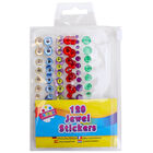 Assorted Jewel Stickers: Pack of 120 image number 1