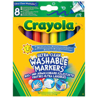 Crayola Ultra-Clean Washable Markers: Pack of 8