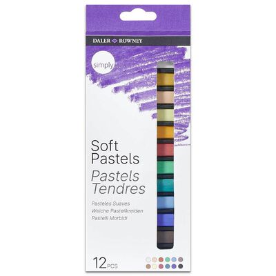 Daler Rowney Simply Soft Pastels: Pack of 12 image number 1