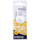 Korbond Easy Threading Needles: Pack of 6 image number 1
