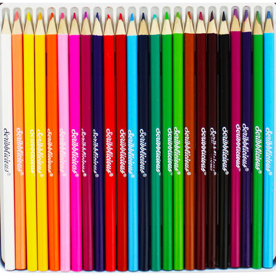 Unicorn Colouring Pencils - Tin of 24 image number 3