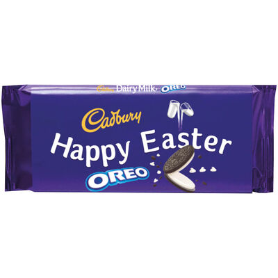 Cadbury Dairy Milk Oreo Chocolate Bar 120g &ndash; Happy Easter image number 1