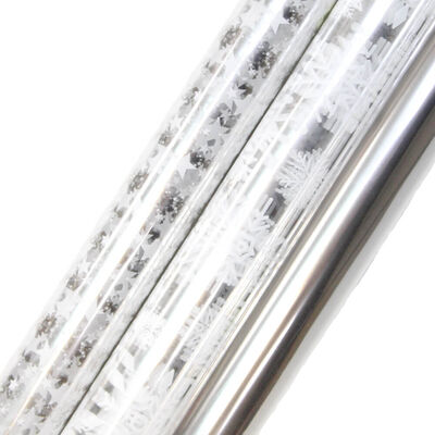 Christmas Festive Cellophane Wrap: Pack of 3 image number 2