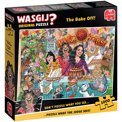 Wasgij Original 23 - The Bake Off! 1000 Piece Jigsaw Puzzle image number 1