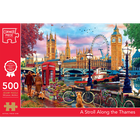 A Stroll Along the Thames 500 Piece Jigsaw Puzzle image number 1