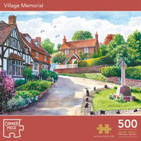 Village Memorial 500 Piece Jigsaw Puzzle