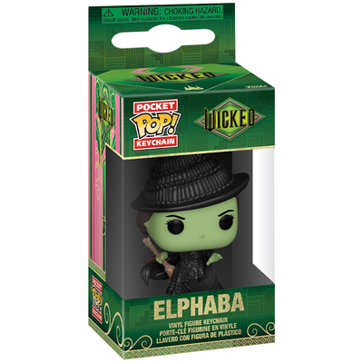 Funko POP Wicked Elphaba Keychain image number 1