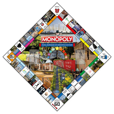 Royal Borough of Greenwich Monopoly Board Game image number 3