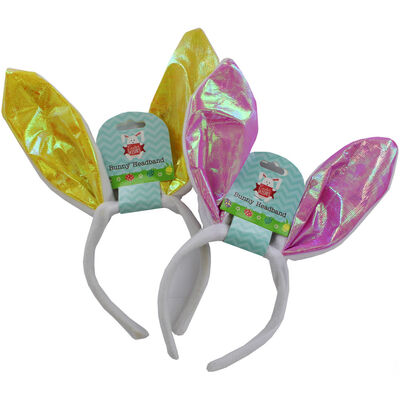 Easter Bunny Ears Headband: Assorted From 0.50 GBP | The Works