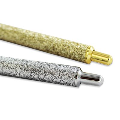 Glitter Wrapped Retractable Ballpoint Pen: Assorted image number 2