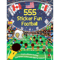 555 Sticker Fun Football