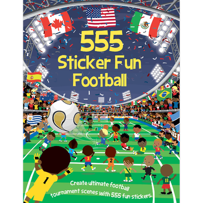555 Sticker Fun Football image number 1