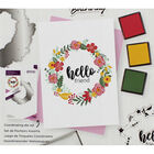 Crafters Companion Layering Stamp - Spring Wreath image number 2