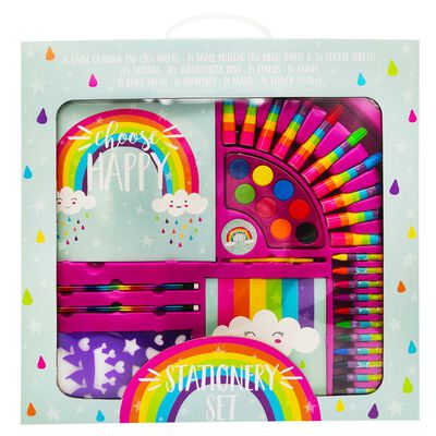 Unicorn Rainbow Stationery Set image number 1