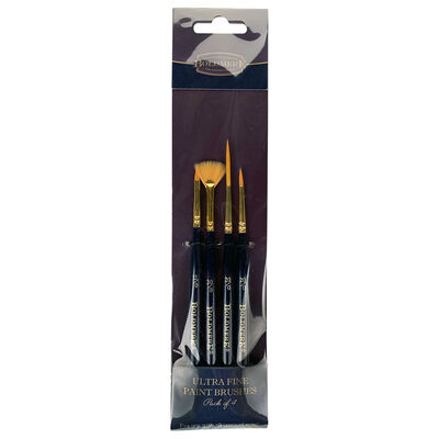 4 ultra-thin paintbrushes