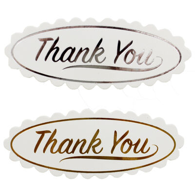 Dovecraft Essentials Die Cut Toppers - Thank You - 12 Pack image number 2