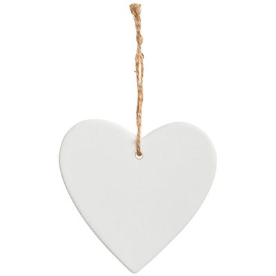 Ceramic Hanging Heart 10 x 10 cm image number 1
