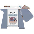 Stay Doggy Book Rest: Grey Plaid image number 1