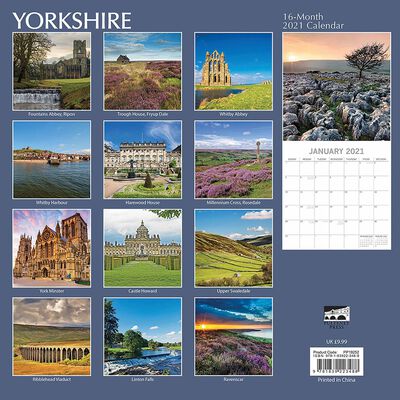 Yorkshire Square Calendar 2021 image number 3