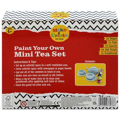 Paint Your Own Mini Tea Set image number 3