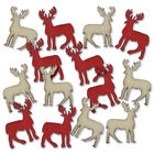 Wooden Reindeer Embellishments: Pack of 20 image number 1
