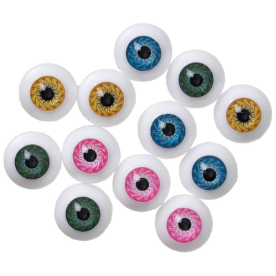 Halloween Eyeball Embellishments: Pack of 12 image number 1