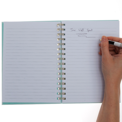 A5 Wiro Strawberry Mint Notebook image number 3