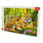 Family of Tigers 500 Piece Jigsaw Puzzle image number 3