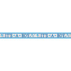 Its a Boy Baby Shower Foil Banner image number 2