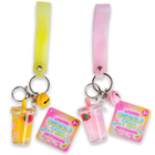 Liquid Bubble Tea Keychain: Assorted image number 3