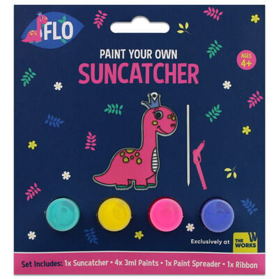 Paint Your Own Suncatcher: Flo the Dino image number 1