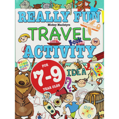 Really Fun Travel Activity Book for 7-9 Year Olds image number 1
