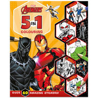 Marvel Avengers: 5 in 1 Colouring