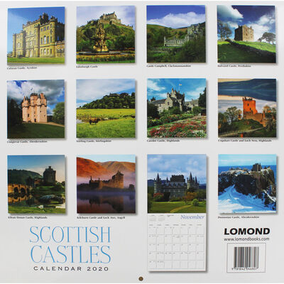 Scottish Castles 2020 Square Calendar image number 2