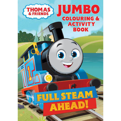 Thomas & Friends Jumbo Colouring & Activity Book image number 1