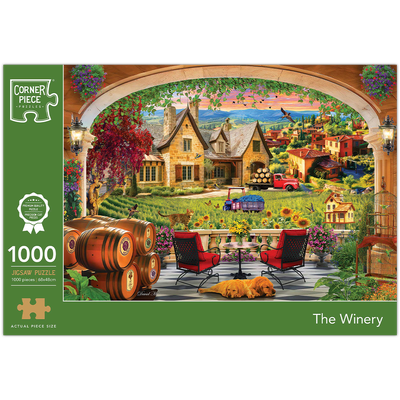 The Winery 1000 Piece Jigsaw Puzzle image number 1