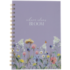 A5 Wiro Purple Wildflower Notebook image number 1