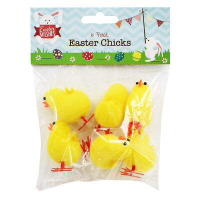 Fluffy Yellow Easter Chicks - Bundle of 72 image number 1