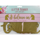 Magical Unicorn I Believe In Glitter Banner - 12ft image number 1