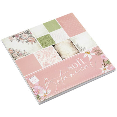 Soft Botanical Design Pad: 6" x 6" image number 1