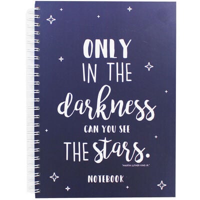 A4 Wiro See the Stars Lined Notebook image number 1