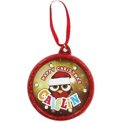 Flashing Christmas Bauble - Caitlin image number 2